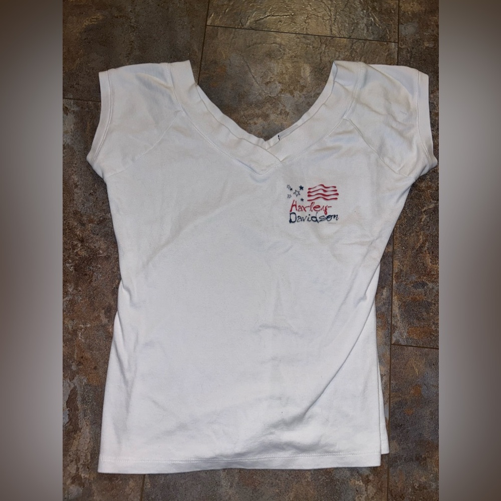 2005 Harley-Davidson shoulder shirt